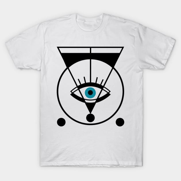 Geometric Eye | Abstrac Design T-Shirt by LR_Collections